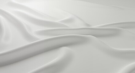 White Fabric Texture Background