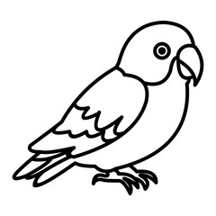 Lovebird Icon - Bird, Pet, Romance, Nature