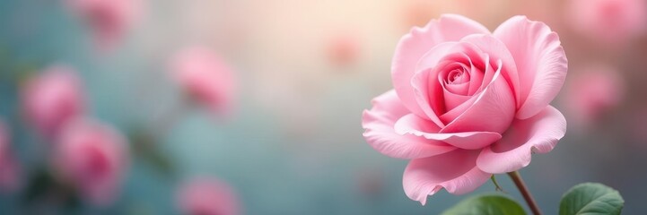Soft pink rose blur background Pastel floral texture , flower, gentle