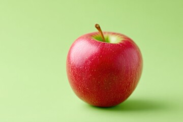 lone red on vivid neon green backdrop exemplifying concept of stark contrast