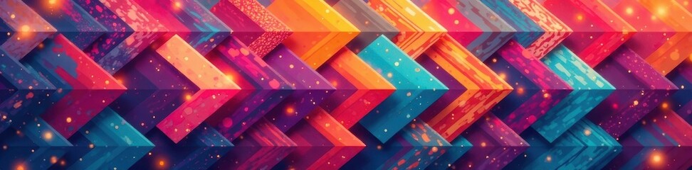 Stylish arrow designs; varied patterns, gradient colors, unique styles, arrow collection, colorful