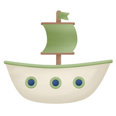 Ship Illustration 