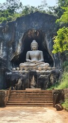 Tham Piu Cave war memorial site in Xieng Khouang