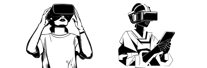 silhouette, black and white, smartphone, mobile phone, hand holding phone, person with smartphone, man silhouette, woman silhouette, mobile device, digital device, minimalistic, monochrome, communicat