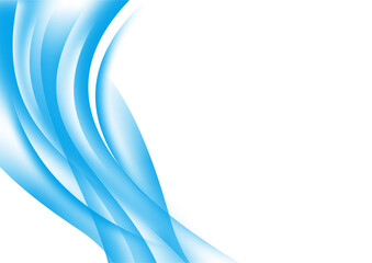 VERTICAL SIMPLE LIGHT BLUE WAVE ABSTRACT BACKGROUND