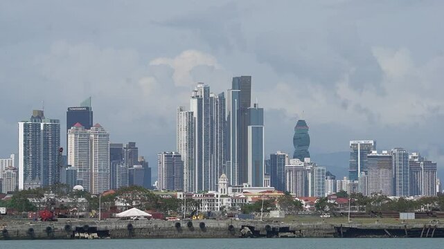 Panama city skyline