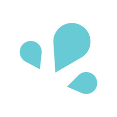 感情表現　汗マーク　カラー