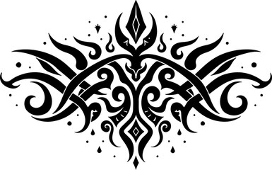 Tribal Tattoo Design Vector Bundle