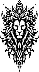 Obraz premium Tribal Tattoo And Ornament Design Vector Bundle 