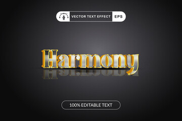 World Music Day, Harmony Text Effect Editable