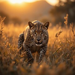 leopard in the wild