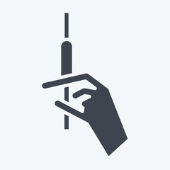 Icon Injectoins. related to Cosmetology symbol. glyph style. design editable