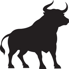 Bull Vector Art, Icons