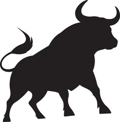 Bull Vector Art, Icons