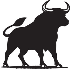 Bull Vector Art, Icons