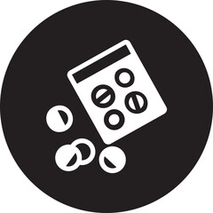 drugs glyph icon