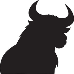 Bull Vector Art, Icons