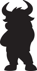 Bull Vector Art, Icons