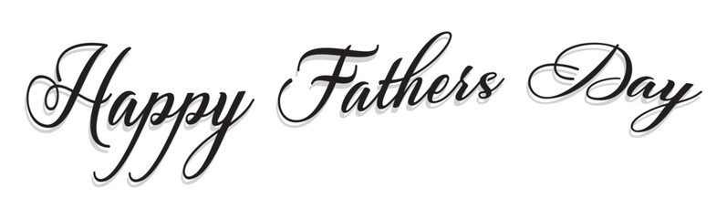 Father's day lettering for Gift card. Vintage Typography, great design for any purposes. Modern calligraphy template. Father's Day SVG T shirt Design Bundle. Happy Fathers Day elegant calligraphy .