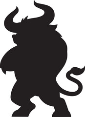Bull Vector Art, Icons