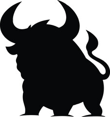 Bull Vector Art, Icons