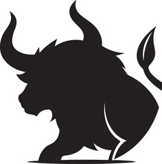 Bull Vector Art, Icons