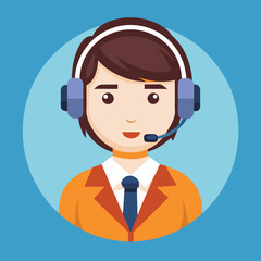 customer care service vector