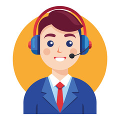 customer care service vector