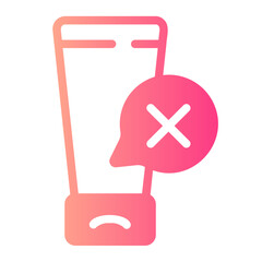 sunscreen gradient icon