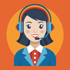 customer care service vector