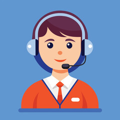customer care service vector