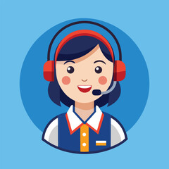 customer care service vector