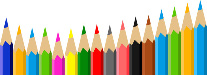 Colored Pencil Set Footer