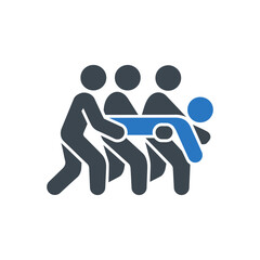 Group Emergency Rescue Icon