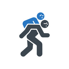 Injured Person Assistance Icon