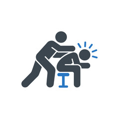 Workplace Massage Therapy Icon