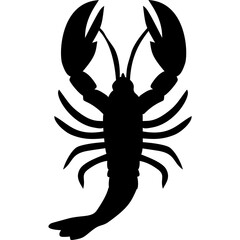 Seafood Silhouette
