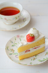 ショートケーキ　いちご