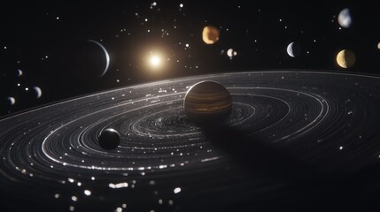 Fototapeta premium Spiral galaxy image background