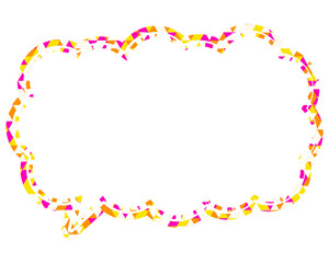 吹き出し ステンドグラス風 三角模様_点線付き_4色 (8)