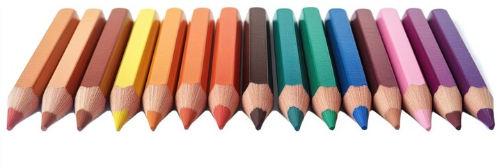 Naklejka premium Drawing Pencil. Wood Pencil Isolated Object for Office Write and Drawing