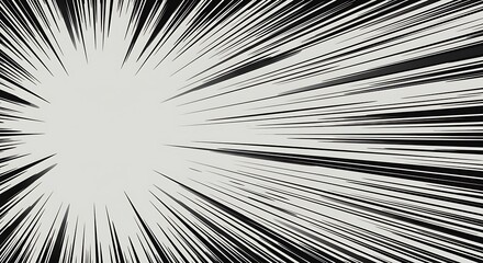 Obraz premium Speed Lines Symphony AI Generated