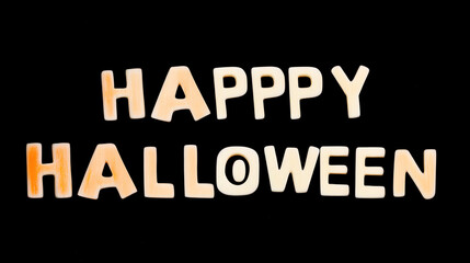 Fototapeta premium Spook-tacular Halloween words & phrases! Perfect for cards, posters, and designs. Festive, creepy, and fun—ideal for microstock. Get inspired now
