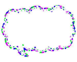 吹き出し ステンドグラス風 三角模様_点線付き_4色 (14)