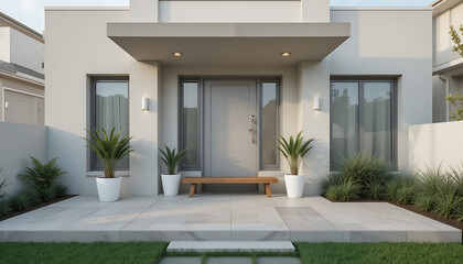 luxury home with a balcony