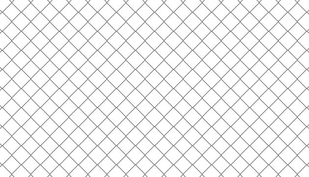 Square grid seamless pattern. simple gold and white geometric texture with diagonal crossing lines. square background. repeated criss cross pattern