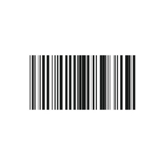Realistic barcode icon, barcode icon, barcode vector icon, scan barcode icon, bar code label