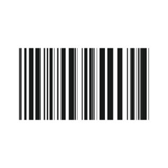 Barcode icon isolated in vector, bar code, barcode symbol icon for mobile app, web UI or retail marketing