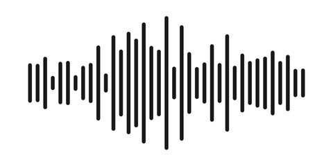 Simple Audio Wave Icon