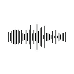 Simple Audio Wave Icon